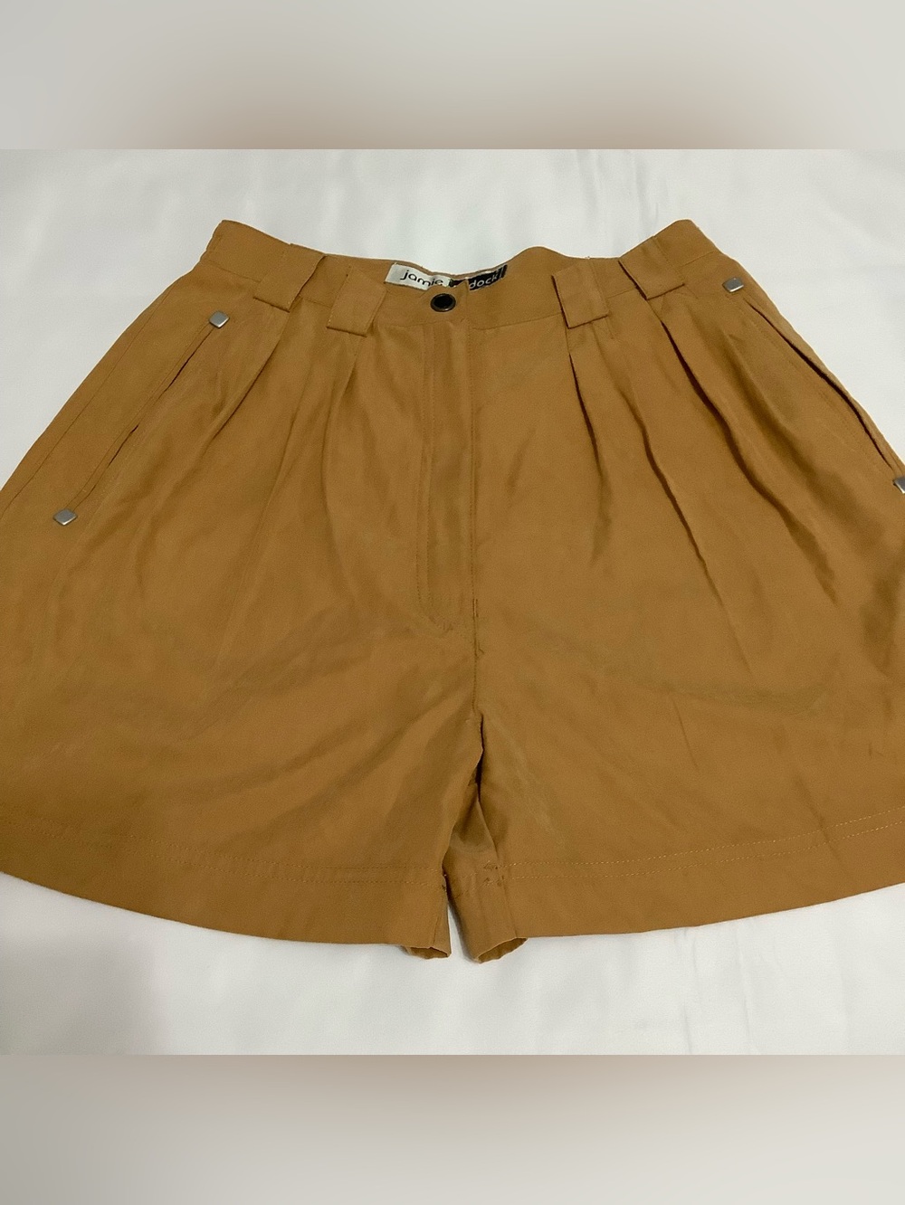 Jamie Sadock Golf Pleated Retro High Rise Shorts Size 4 (W311)